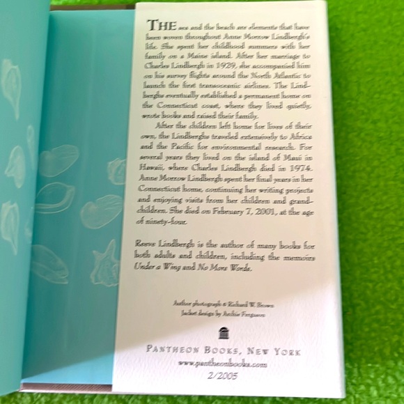 Gift From The Sea 50th Anniversary Edition by Anne Morrow Lindbergh HC/DJ Book - Picture 4 of 6